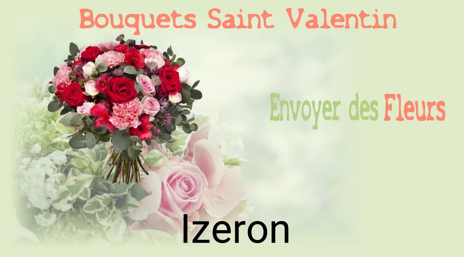 Roses de Saint-Valentin livrées à Izeron